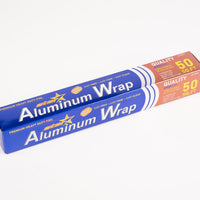 Aluminum Foil Wrap Heavy Duty, Premium Quality – 50, 100, or 200 Sq. Ft. Variants (Easy Prep and Clean)