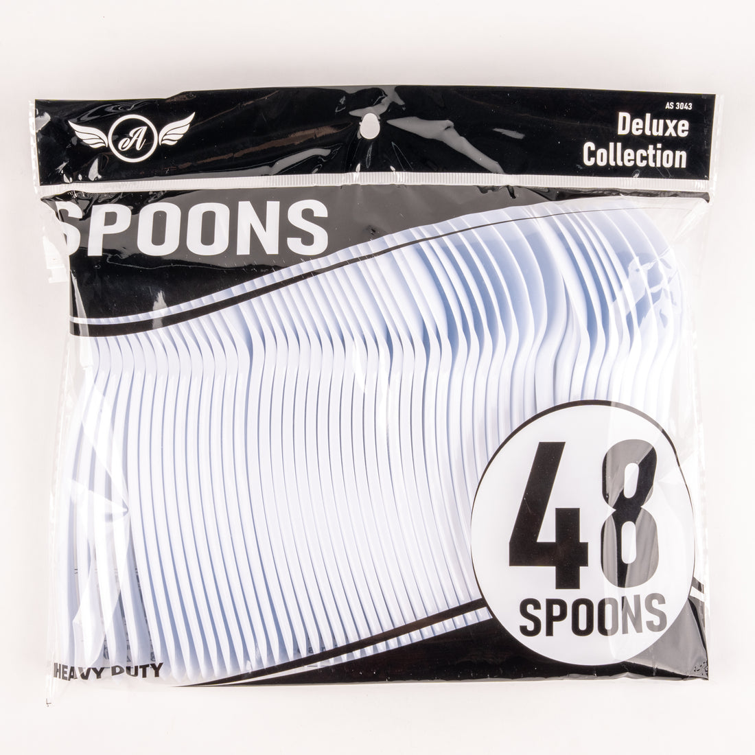 Spoons Heavy Duty 18 Count or 48 Count – Deluxe and Eagle Collections (Durable for Any Occasion)